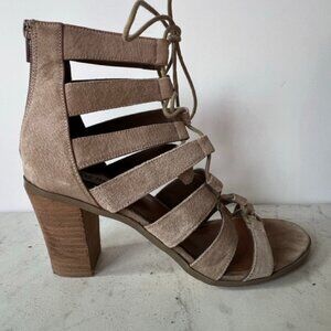 Steve Madden Suede Lace-Up Sandals
